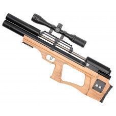 Пневматическая винтовка Krugergun Снайпер Буллпап 5.5 мм (420 мм, прямоток, резервуар 510, дерево)