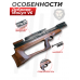 Пневматическая винтовка Дубрава Манул V6 4.5 мм (450 мм, буллпап, Орех)