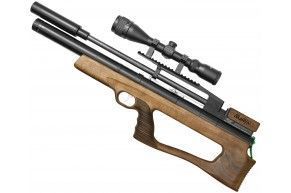 Пневматическая винтовка Дубрава Манул V6 4.5 мм (450 мм, буллпап, Орех)