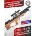 Пневматическая винтовка Krugergun Снайпер Буллпап 6.35 мм (500 мм, резервуар 510, передний взвод, редуктор, дерево L)