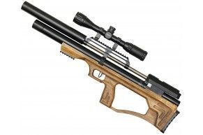 Пневматическая винтовка Krugergun Снайпер 6.35 мм Bullpup (500 мм, 510 ресивер, редуктор, дерево L)