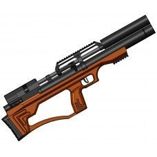 Пневматическая винтовка Krugergun Снайпер Буллпап 5.5 мм (420 мм, резервуар 510, передний взвод, прямоток, дерево L)
