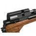 Пневматическая винтовка Krugergun Снайпер Буллпап 6.35 мм (580 мм, резервуар 510, редуктор, передний взвод, дерево L)
