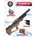 Пневматическая винтовка Krugergun Снайпер Буллпап 6.35 мм (580 мм, резервуар 510, редуктор, передний взвод, дерево L)
