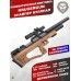 Пневматическая винтовка Krugergun Снайпер Буллпап 6.35 мм (580 мм, резервуар 510, редуктор, дерево L)