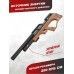 Пневматическая винтовка Krugergun Снайпер Буллпап 6.35 мм (580 мм, резервуар 510, редуктор, дерево L)
