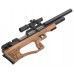 Пневматическая винтовка Krugergun Снайпер Буллпап 6.35 мм (580 мм, резервуар 510, редуктор, дерево L)