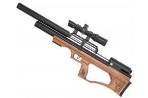 Пневматическая винтовка Krugergun Снайпер Буллпап 6.35 мм (580 мм, резервуар 510, редуктор, дерево L)