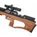 Пневматическая винтовка Krugergun Снайпер 6.35 мм Буллпап (580 мм, резервуар 510, передний взвод, прямоток, дерево L)