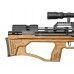 Пневматическая винтовка Krugergun Снайпер 6.35 мм Буллпап (580 мм, резервуар 510, передний взвод, прямоток, дерево L)