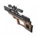 Пневматическая винтовка Krugergun Снайпер Буллпап 6.35 мм (420 мм, резервуар 430, прямоток, взвод передний, дерево)