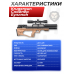 Пневматическая винтовка Krugergun Снайпер Буллпап 5.5 мм (420 мм, прямоток, резервуар 510, дерево L)