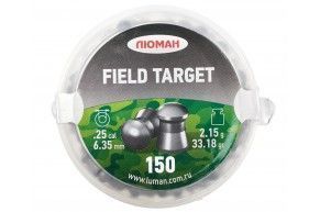 Пули пневматические Люман Field Target 6.35 мм (2.15 грамм, 150 шт)