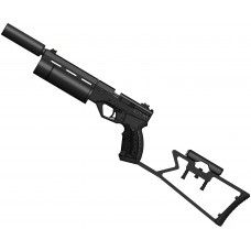 Пневматический пистолет Krugergun Корсар 4.5 мм (180 мм, d42, с манометром, с прикладом)