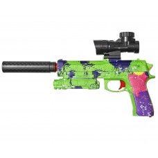 Гелевый пистолет-пулемет Angry Ball B92 Skulls