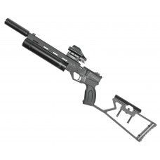 Пневматический пистолет KrugerGun Корсар 5.5 мм (PCP, d42, ствол 240, с манометром, с прикладом)