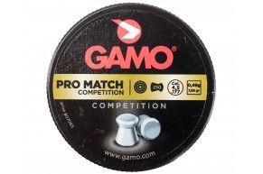 Пули пневматические Gamo Pro Match 4.5 мм (250 шт, 0.49 г)
