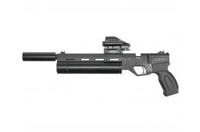 Пневматический пистолет Krugergun Корсар 4.5 мм (PCP, 240 мм, редуктор, d42, с манометром)