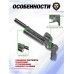 Пневматический пистолет Krugergun Корсар 5.5 мм (240 мм, редуктор, D42, с манометром, пластик)