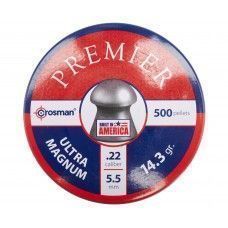 Пули пневматические Crosman Domed Premier 5.5 мм (500 шт, 0.93 гр)