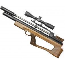 Пневматическая винтовка Дубрава Манул V6 6.35 мм (450 мм, буллпап, Орех)