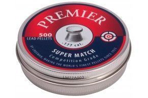 Пули пневматические Crosman Premier Super Match 4.5 мм (0.51 грамма, 500 шт)
