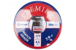 Пули пневматические Crosman Premier Super Match 4.5 мм (0.51 грамма, 500 шт)