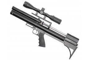Пневматическая винтовка Alfa Dobermann Буллпап 4.5 мм (350 мм, передний взвод, полигональные нарезы)