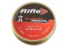 Пули пневматические Rifle Diabolo Promax 5.5 мм (250 шт, 0.94г, полусферические)