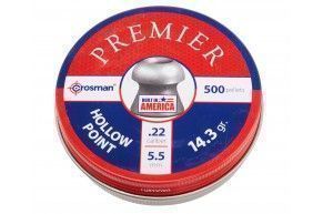 Пули пневматические Crosman Premier Hollow Point Pellets 5.5 мм (500 шт, 0.92 г)