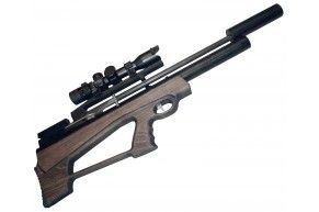 Пневматическая винтовка Дубрава Манул V6 6.35 мм (500 мм, буллпап, Орех)