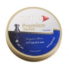 Пули пневматические Rifle Premium Series Round 4.5 мм (500 шт, 0.54 грамма)