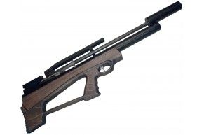 Пневматическая винтовка Дубрава Манул V6 Магнум 4.5 мм (500 мм, буллпап, орех)
