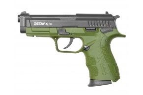 Охолощенный СХП пистолет Retay XPRO 9 мм P.A.K (Зелёный)