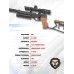 Пневматический пистолет Krugergun Корсар 5.5 мм (180 мм, D42, с манометром, с прикладом, дерево, редуктор)