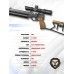 Пневматический пистолет KrugerGun Корсар 4.5 мм (D42, ствол 240, с манометром, с прикладом, дерево, редуктор)