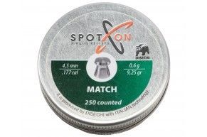 Пули пневматические Spoton Disechi Match 4.5 мм (0.60 г, 250 шт)