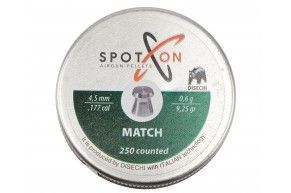 Пули пневматические Spoton Disechi Match 4.5 мм (0.60 г, 250 шт)