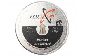 Пули пневматические Spoton Disechi Hunter 4.5 мм (0.63 г, 250 шт)