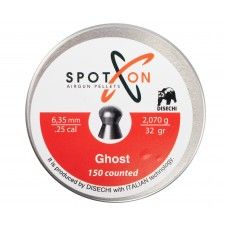 Пули пневматические Spoton Disechi Ghost 6.35 мм (2.07 грамма, 150 шт)
