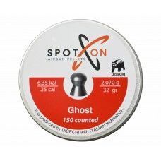 Пули пневматические Spoton Disechi Ghost 6.35 мм (2.07 грамма, 150 шт)