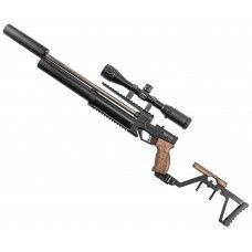 Пневматическая винтовка KrugerGun Корсар 5.5 мм (редуктор, 420 мм, дерево)
