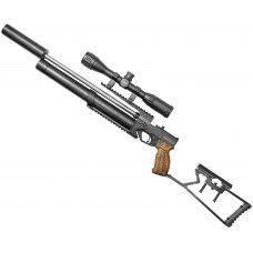 Пневматическая винтовка KrugerGun Корсар 5.5 мм (редуктор, 420 мм, дерево)