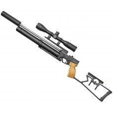 Пневматическая винтовка KrugerGun Корсар 6.35 мм (редуктор, 420 мм, дерево)