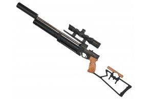 Пневматическая винтовка KrugerGun Корсар 6.35 мм (прямоток, 420 мм, дерево)
