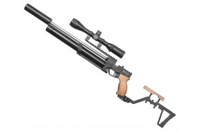 Пневматическая винтовка KrugerGun Корсар 6.35 мм (прямоток, 420 мм, дерево)