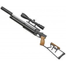 Пневматическая винтовка KrugerGun Корсар 6.35 мм (прямоток, 420 мм, дерево)
