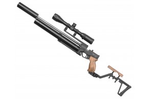 Пневматическая винтовка KrugerGun Корсар 5.5 мм (прямоток, 420 мм, дерево)