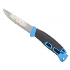 Нож Morakniv Companion Spark (нержавеющий, с огнивом, голубой)