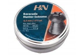 Пули пневматические H&N Baracuda Hunter Extreme 4.5 мм (400 шт, 0.62 г)
